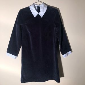 Sandro corduroy school girl shift dress